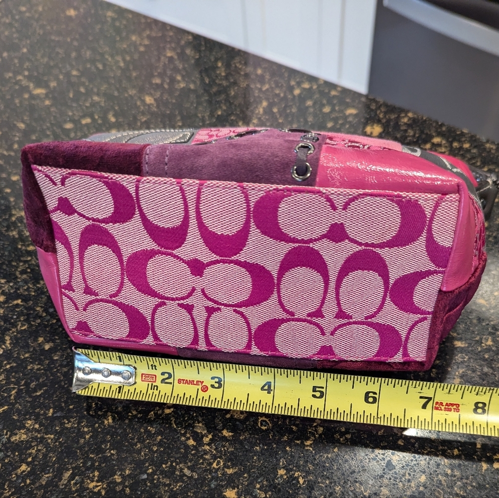 Y2K Pink Patchwork Demi Mini Shoulder Bag - Picture 9 of 10